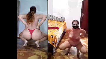 Compilarea acțiunilor anale intense și masturbarea BBW cu dildo -uri