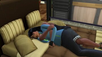 Lover -ul 3D Dumps se încarcă pe prietena lui aburită