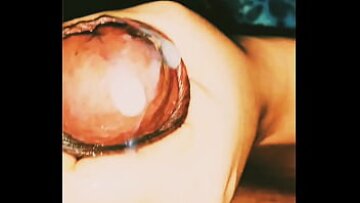 Ultima compilație de ejecții a lui Sana Khan și Salim: dracu cu păsărică și acțiune creampie desi