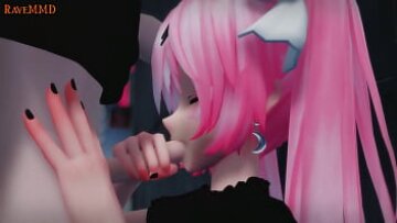 Experimentează ultima aventură 3D Hentai cu un vampir seducător Miku într-o creampie plină de desene animate și o extravaganță de muie
